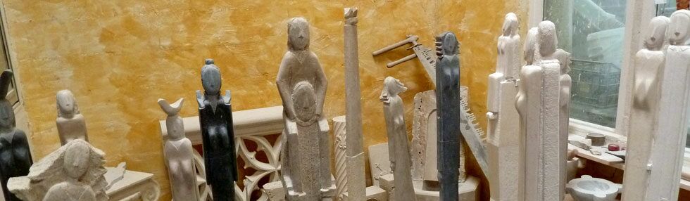 Sculpture figurative en pierre