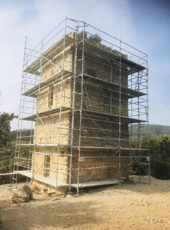 Restauration de la tour de Tourtour