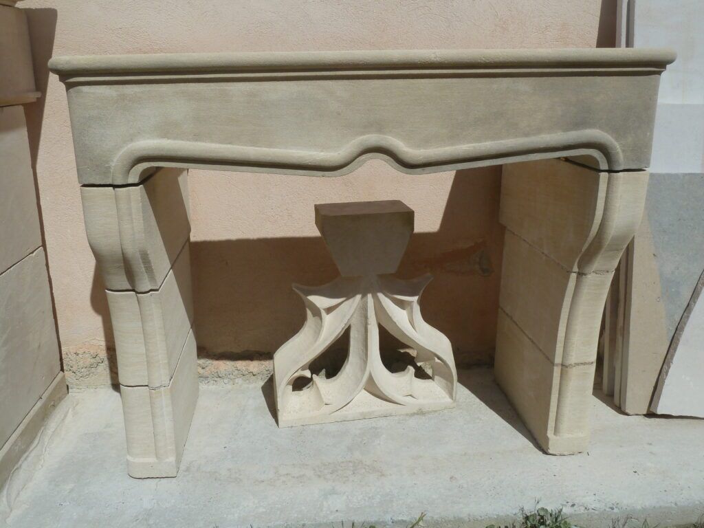 Cheminée en pierre