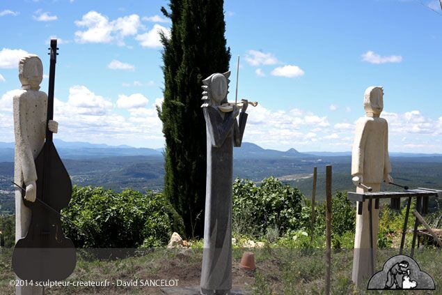 Pierre - Sculpture - Tourtour