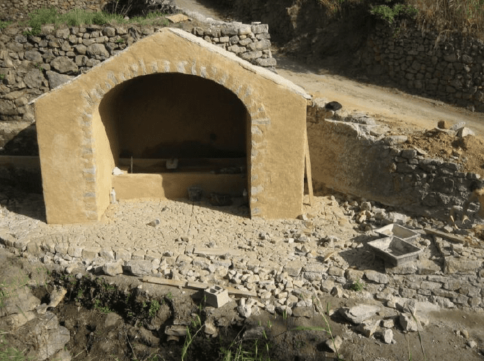 Restauration et construction du lavoir du bas du village d’AVAPESSA (Corse)