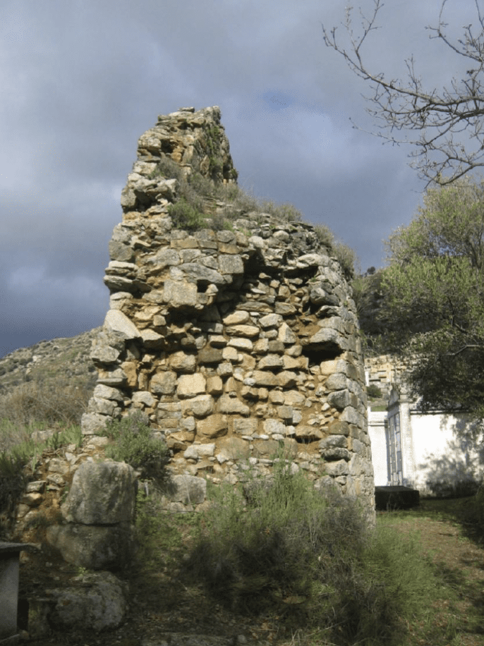 Restauration du mur d’abside de la chapelle San Lussoriu de ZILIA(Corse)