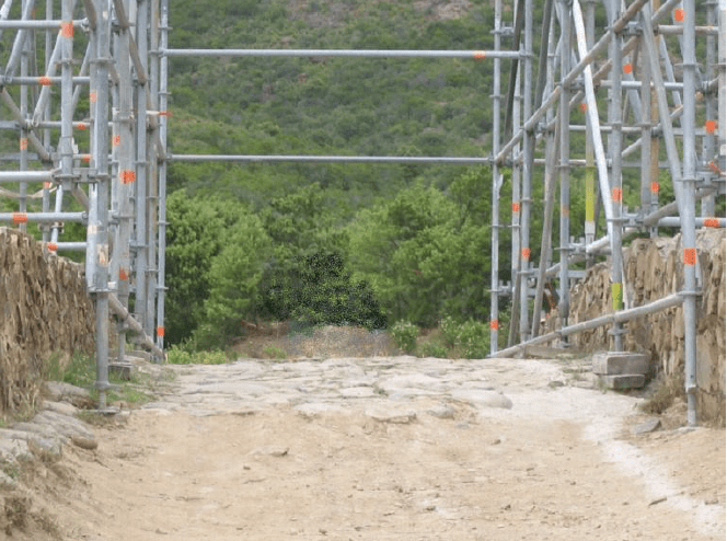 Restauration de l’ancien pont génois de Galéria ( Haute Corse)