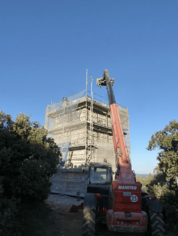 Restauration de la tour de Tourtour