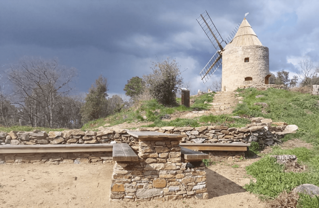 Restauration du moulin de l’Adrech de La Garde Freinet(83)